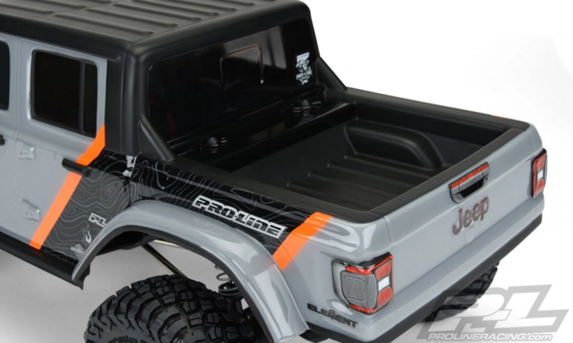 JEEP 2020 GLADIATOR karoserie, čirá, pro 12.3 (313mm) Crawler