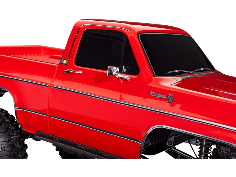 RC auto Traxxas TRX-4 Chevrolet K10 1979 TQi 1:10 RTR, červené