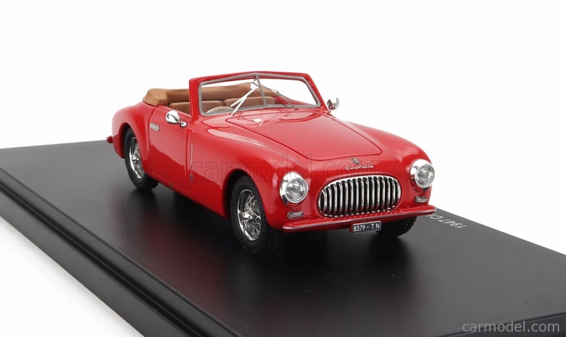 Esval model Cisitalia 202 Sc Stabilimenti Farina Cabriolet Open 1947 1:43 Red