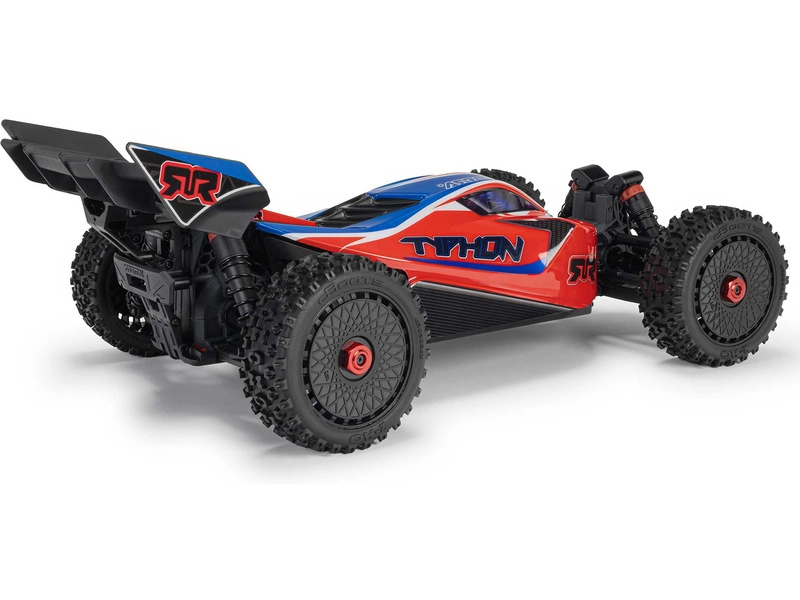 RC auto Arrma 1/8 Typhon 223S BLX 4WD RTR DSC, červená
