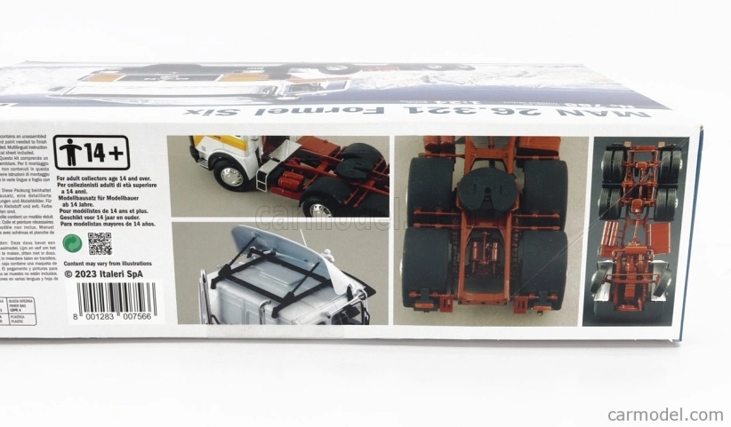 Italeri MAN 26.321 Tractor Truck 3-assi 1984 1:24 /