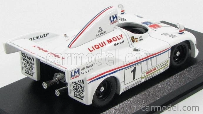 Najlepší model Porsche 908/04 Spider N 1 Winner Brands Hatch 1979 Jost - Merl 1:43 Biela