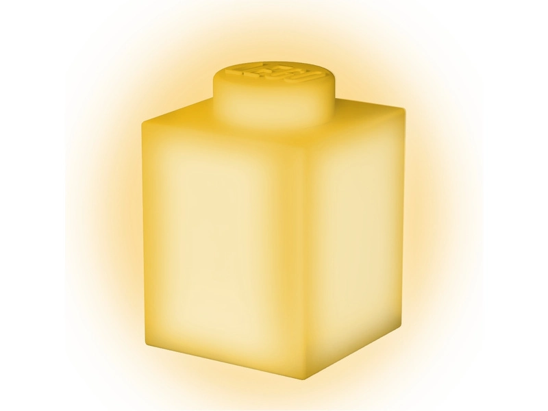 LEGO nočná lampička – Silikónová kocka modrá