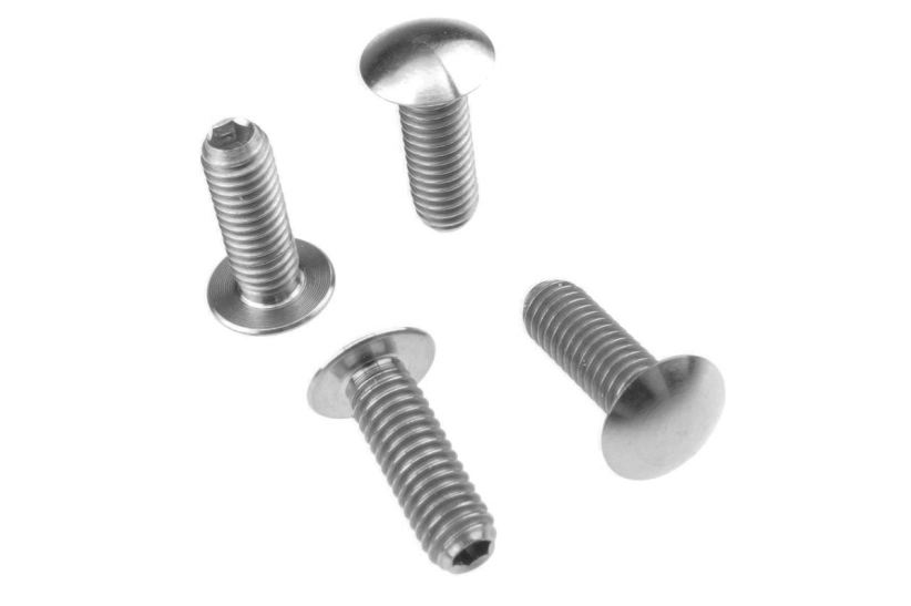 1/8 titánové skrutky na nastavenie pádu ramena M4 x 12 mm