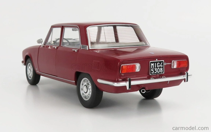Mitica-diecast Alfa romeo 1750 Berlina 1-series 1968 1:18 Prugna 525