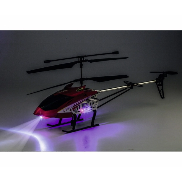 RC vrtuľník Easy Tyrann 670 Rescue XXL, červená