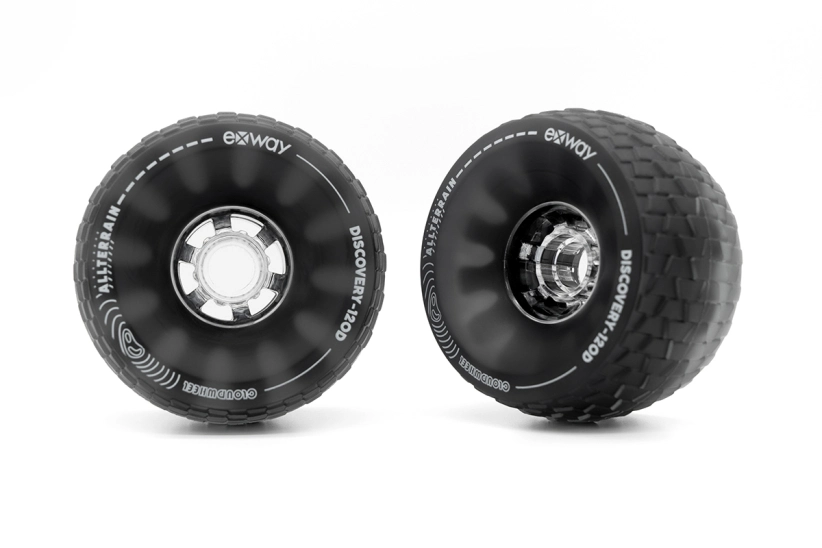Exway X1 Cloud Wheel 120mm (čierny, 4ks)
