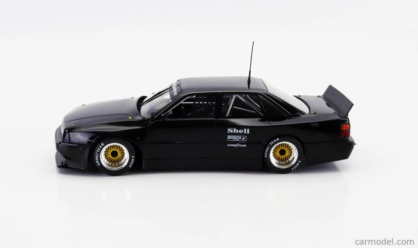 Werk83 Audi 200 Quattro Team Audi Sport N 0 Testovacie vozidlo Trans-am 1987 Hans Joachim Stuck - Walter Rohrl - Hurley Haywood 1:18 Matt Black
