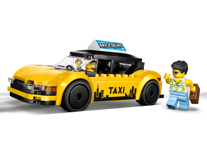 LEGO City - Žltý taxík