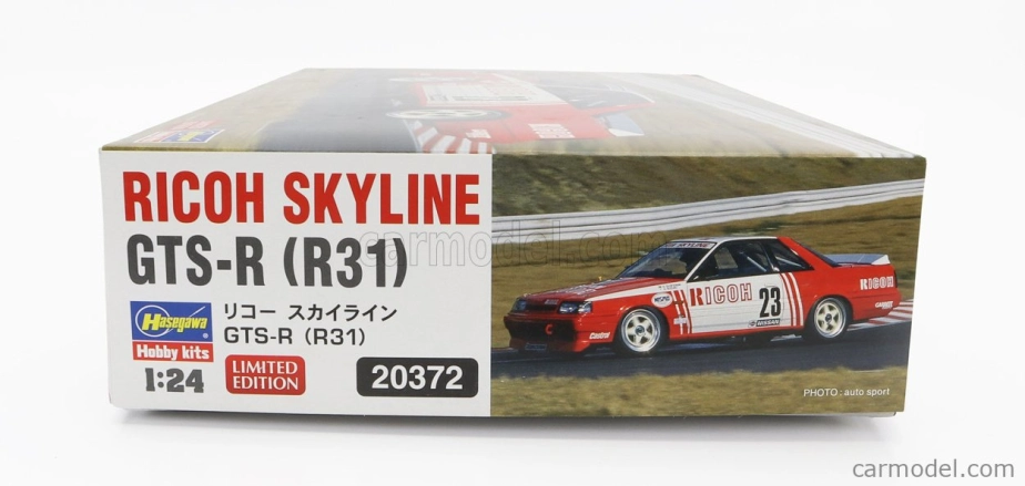 Hasegawa Nissan Skyline Gts-r (r31) Coupe N 23 Racing 1985 1:24 /