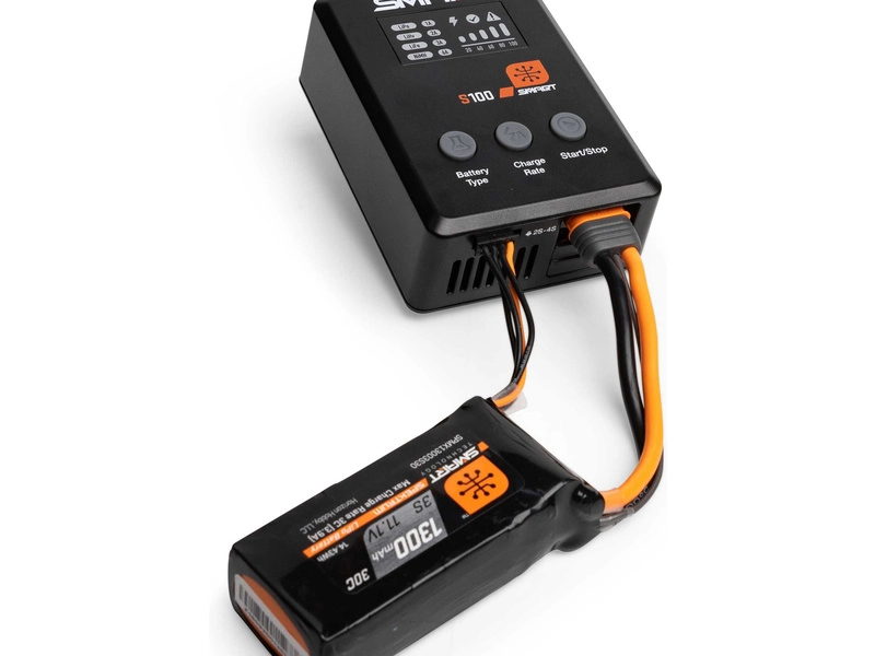 Spektrum Smart Powerstage G2 Car 2S 810mAh IC2, nabíjačka S100, 65W napájanie