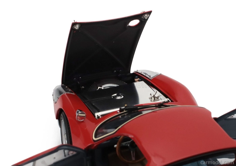 Cmc Porsche 904 Carrera Gts Ch.904-043 N 42 Pebble Beach Auctions 2017 1:18 Červená Stříbrná