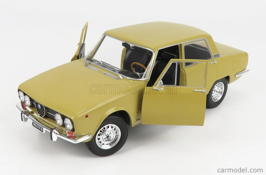 Mitica-diecast Alfa romeo 2000 Berlin 1971 1:18 Giallo Piper 116