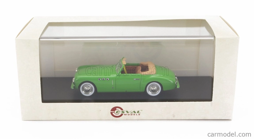 Esval model Cisitalia 202 Sc Stabilimenti Farina Cabriolet Open 1947 1:43 Zelená