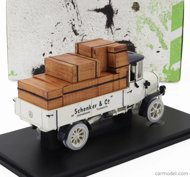 Autocult Daimler Truck Marienfelde Dr 4.5 Nemecko 1917 1:43 Biela hnedá