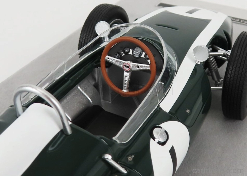 Tecnomodel Cooper F1 T53 N 1 British Silverstone Gp World Champion 1960 Jack Brabham 1:18 Zelená