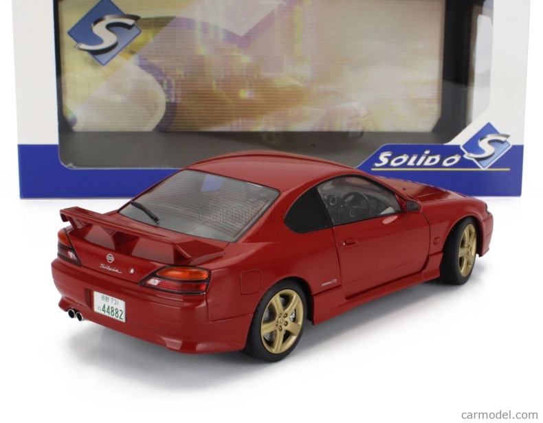 Solido Nissan Silvia (s15) Coupe Spec-r Aero 1999 1:18 Red