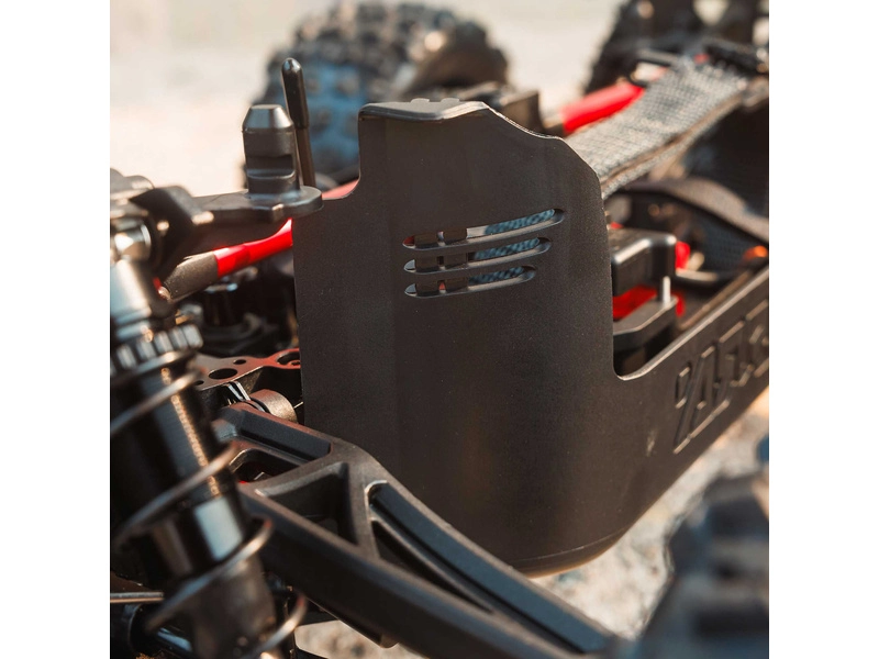 RC auto Arrma Kraton 6S V6 BLX 1:8 4WD RTR, modrá/růžová