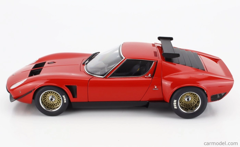 Autoart Lamborghini Miura Svr Jota 1968 1:18 červená