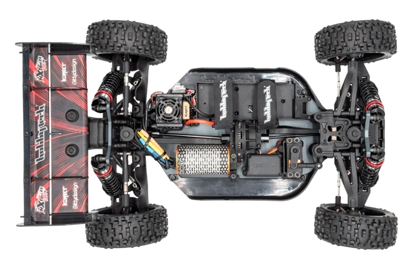 RC auto SPIRIT NXT RR BRUSHLESS buggy, červená