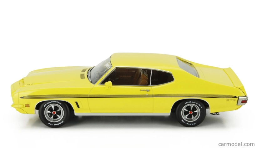 Kk-scale Pontiac Gto Lemans Ram Air Coupe 1972 1:18 Žlutá
