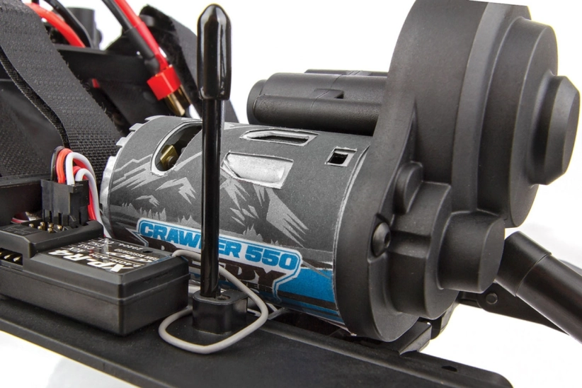 Element RC Enduro Ecto Trail Truck RTR, čierna verzia (12.8 - 325mm)
