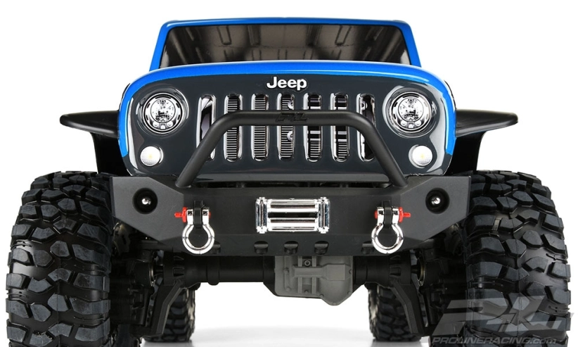 Jeep Wrangler číra karoséria pre TRX-4 Traxxas podvozok