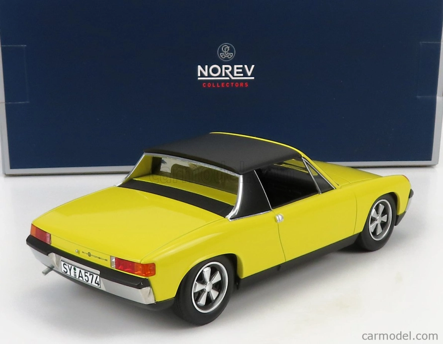 Norev Porsche Volkswagen 914/4 2.0 1975 1:18 Žlutá
