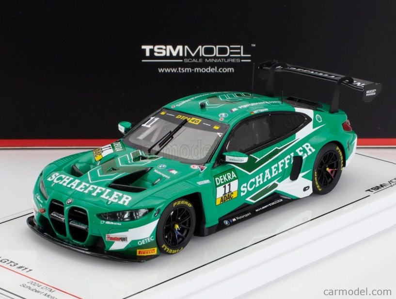 Truescale BMW radu 4 M4 Gt3 Team Schubert Motorsport N 11 Dtm Sezóna 2024 Marco Wittmann 1:18 Zelená