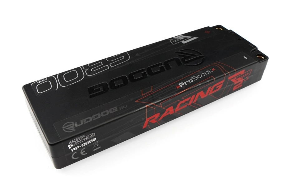 RUDDOG Racing RR2 ProStock 6300mAh 150C/75C 7.4V 19.5mm-LCG Stick Pack LiPo akumulátor