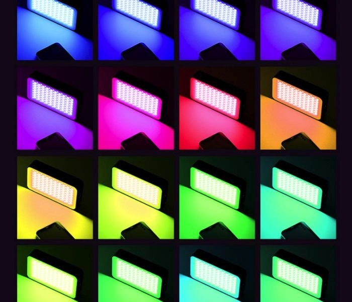 Nastaviteľné RGB vreckové svetlo (vr. batérie)
