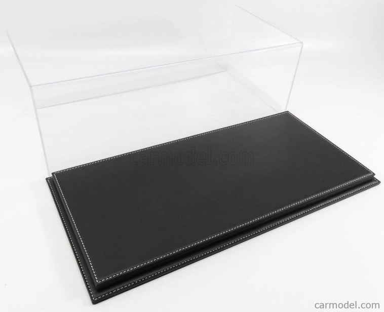 Atlantic Vetrina display box Molhouse Base In Pelle Nera - Leather Base Black - Lungh.lenght Cm 51 X Largh.width Cm 24 X Alt.height Cm 19 (altezza Interna 15.3 Cm ) 1:12 Plastový Displej