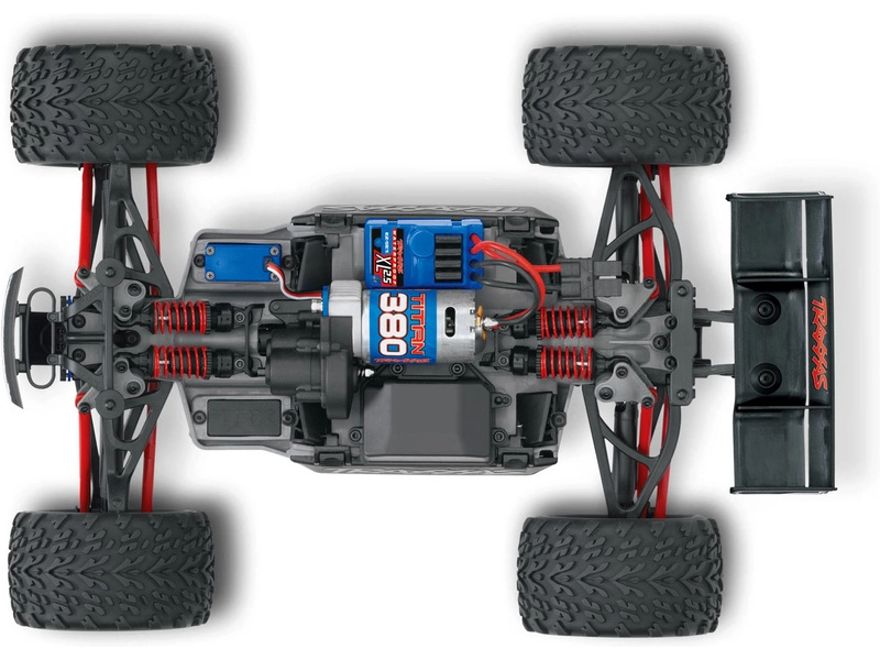 RC auto Traxxas E-Revo 1:16 RTR, oranžová