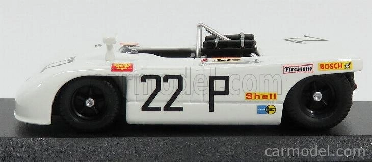 Best-model Porsche 908/03 N 22 Winner 1000km Nurburgring 1970 Elford - Ahrens Jr 1:43 Bílá