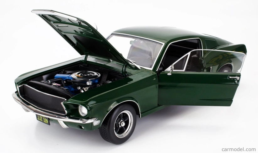 Kk-scale Ford usa Mustang Gt Fastback Coupe 1968 1:12 Zelená