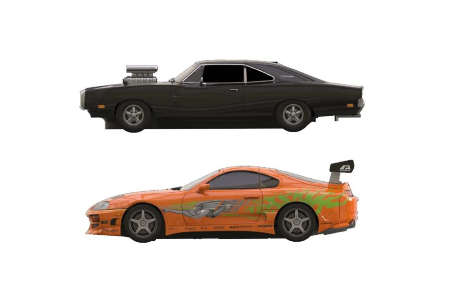 Autodráha SCALEXTRIC C1458P - Fast and Furious Hot Laps (1:32)
