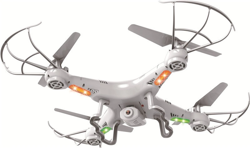 RC dron Syma X5C-1 v ALU kufri, biela