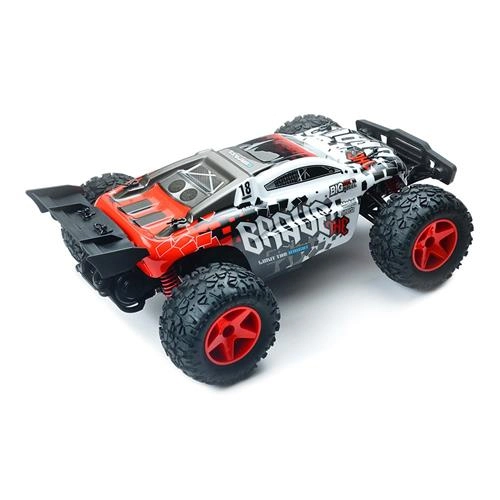 RC auto Pioneer Brave, bieločervená