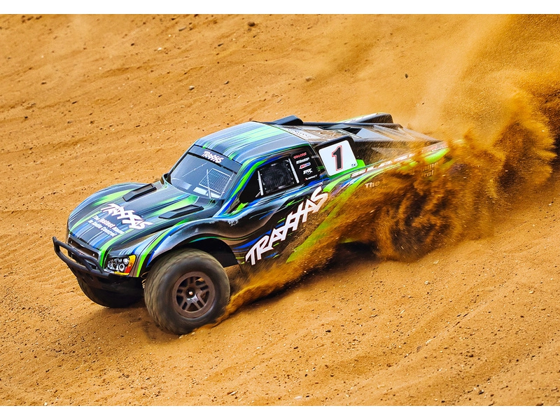 RC auto Traxxas Slash 1:10 2BL 4WD RTR, zelená