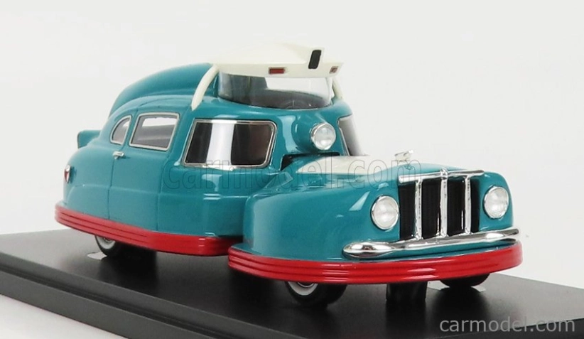 Autocult SIR Vival Usa 1958 1:43 Tyrkysová tmavočervená