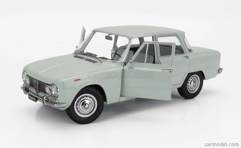 Mitica-diecast Alfa romeo Giulia 1.6 Ti 1962 1:18 Acqua Di Fonte - veľmi svetlá zelená