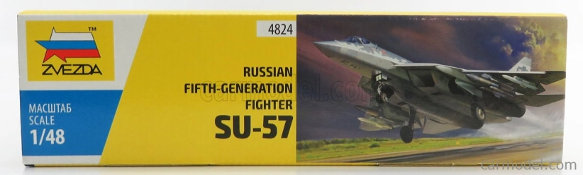 Zvezda Sukhoi Su-57 Russian Fifth Generation Fighter Airplane 2010 1:48 /