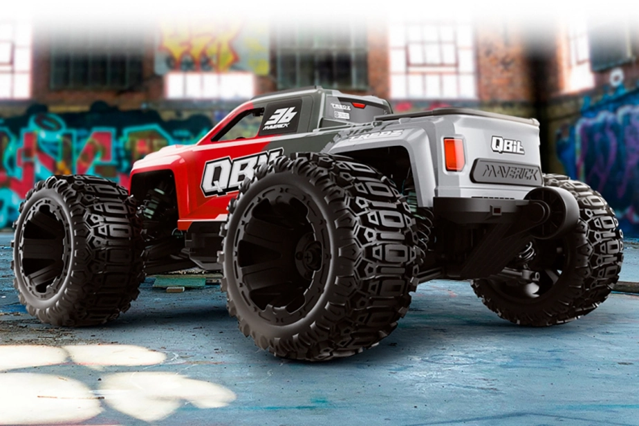 Qbit MT 1/16th Monster Truck - Červený