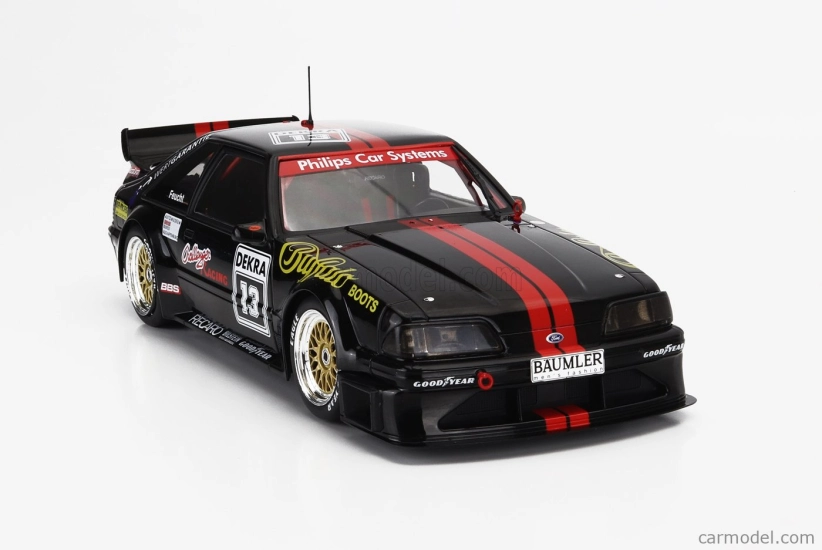 Werk83 Ford usa Mustang 5.0 N 13 Dtm Season 1993 Jurgen Feucht 1:18 Černá Červená
