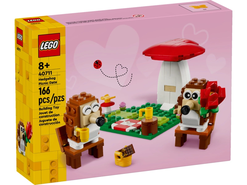 LEGO Iconic - Ježčie rande s piknikom