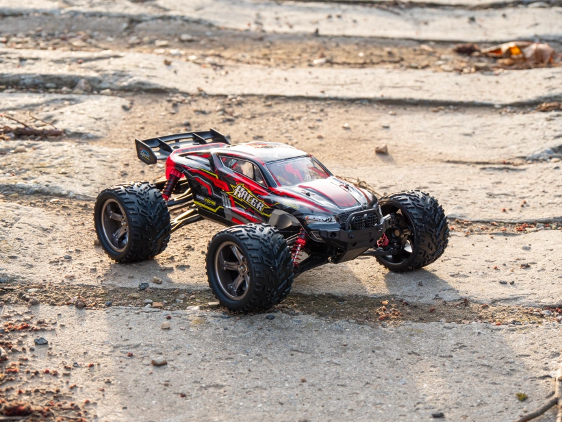 RC auto X9116 Challenger truggy inovovaná verze, červená