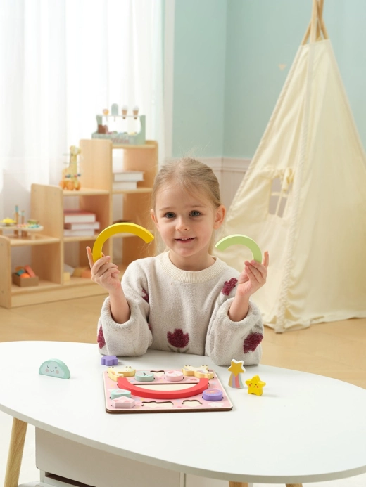 2Kids Toys Balančné puzzle s jednorožcom 2 v 1