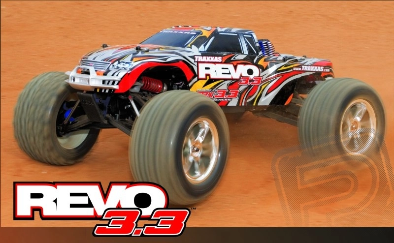 TRAXXAS REVO Verze 3.3 RTR s 2,4GHz