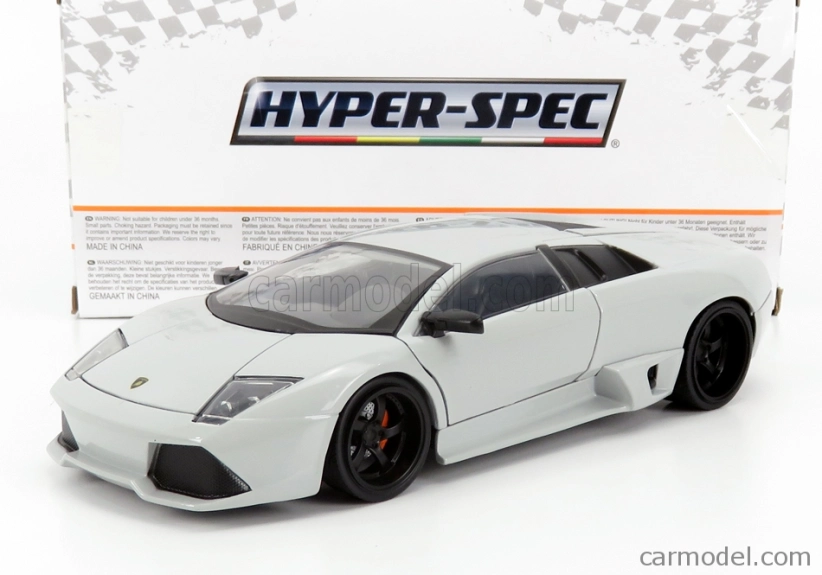 Jada Lamborghini Murcielago Lp640 2007 1:24 Světle Šedá