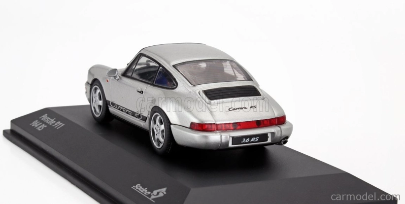 Solido Porsche 911 964 Rs Coupe 1994 1:43 Silver